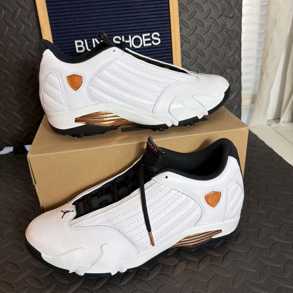 Nike Air Jordan 14 Retro Golf "US Open Pack" HV4813-100 Mens Size 13